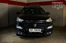 8 Передний бампер LARTE на Hyundai Santa Fe 3 (DM)