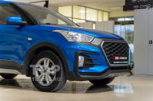 8960 Накладки на пороги ATOM на Hyundai Creta