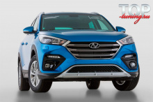 Передний бампер Dynamic на Hyundai Tucson - Топ Тюнинг купить