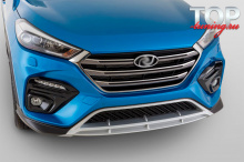 Передний бампер Dynamic на Hyundai Tucson - Топ Тюнинг купить