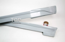 9 Накладки Warrior на пороги Hyundai Tiburon, Coupe GK