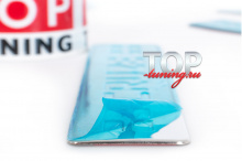 ТЮНИНГ ДЛЯ ШЕВРОЛЕТ КРУЗ 2 ПРОТЕКТОРЫ ВНЕШНИХ ПОРОГОВ GUARD НЕРЖАВЕЮЩАЯ СТАЛЬ / ЗЕРКАЛЬНАЯ ПОВЕРХНОСТЬ / КОМПЛЕКТ - 4 ШТ.