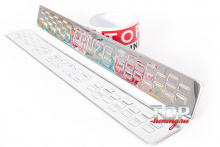 ТЮНИНГ ДЛЯ ШЕВРОЛЕТ КРУЗ 2 ПРОТЕКТОРЫ ВНЕШНИХ ПОРОГОВ GUARD НЕРЖАВЕЮЩАЯ СТАЛЬ / ЗЕРКАЛЬНАЯ ПОВЕРХНОСТЬ / КОМПЛЕКТ - 4 ШТ.