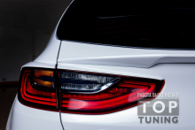 ТЮНИНГ КИА СИД 3 (СЕДАН, 2018+) НАКЛАДКИ ADVANCE НА ЗАДНИЕ ФОНАРИ