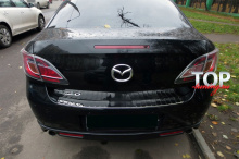 Протектор заднего бампера Guard на Mazda 6 GH