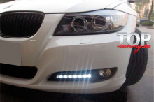 Дневные ходовые огни Facelifted на BMW 3 E90/E91/E92/E93 (FACELIFTED 2009 - 2011)