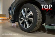 9051 Накладка под бампер GT на Kia Rio 4 - установка обвеса