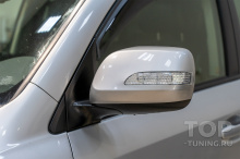 9094 Крышки с указателями поворотов на зеркала плоские на Toyota Land Cruiser 200