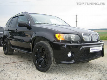 Обвес - тюнинг HRT с расширением кузова для BMW X5 E53.