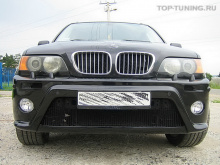 Обвес - тюнинг HRT с расширением кузова для BMW X5 E53.