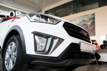 9119 Накладка на передний бампер Ambassador на Hyundai Creta 