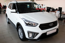 9119 Накладка на передний бампер Ambassador на Hyundai Creta 