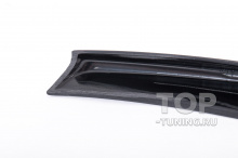 ТЮНИНГ КИА РИО 4 (2017+) ЛИП СПОЙЛЕР БАРРАКУДА НА БАГАЖНИК АБС ПЛАСТИК / ПОД ОКРАСКУ / МОНТАЖ БЕЗ ПОДГОНКИ