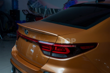 9130 Лип-спойлер Barracuda на Kia Rio 4