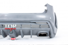 9141 Задний бампер Draco на Infiniti QX70 (FX35, 37, 50) 