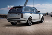 9153 Накладка на задний бампер Lemann на Land Rover Range Rover Vogue 4
