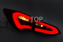 9163 Задние тюнинг-фонари Top Auto Deluxe на Hyundai Santa Fe 3 (DM)