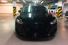 9178 Элерон на передний бампер Ambassador на Hyundai i40 