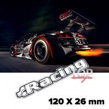 9311 Шильдик эмблема Racing 120 x 26 mm