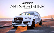 ТЮНИНГ АУДИ Q7 (РЕСТАЙЛИНГ) 2009-2015 НАКЛАДКИ ABT SPORTSLINE - НА БАМПЕР, В ОБЛАСТИ ХОДОВЫХ ОГНЕЙ