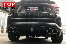 9458 Диффузор заднего бампера SRT на Jeep Grand Cherokee WK2