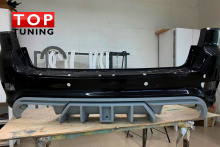 9458 Диффузор заднего бампера SRT на Jeep Grand Cherokee WK2