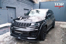 9492 Передний бампер Tyrannos V3 на Jeep Grand Cherokee WK2