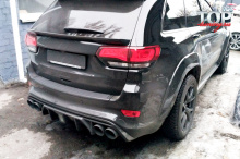 ТЮНИНГ ДЖИП ГРАНД ЧЕРОКИ (WK2; 2011 - 2018) ПЕРЕДНИЙ БАМПЕР - ОБВЕС TYRANNOS V3