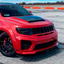 9492 Передний бампер Tyrannos V3 на Jeep Grand Cherokee WK2