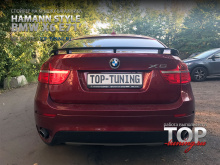  955 Спойлер багажника - Обвес HM Tycoon EVO M на BMW X6 E71