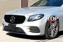 ТЮНИНГ МЕРСЕДЕС E-КЛАСС W213 (СЕДАН / УНИВЕРСАЛ, 2016+) РЕШЕТКА РАДИАТОРА PANAMERICANA BLACK EDITION / ПРОСТОЙ МОНТАЖ / ЭМБЛЕМА ПРИОБРЕТАЕТСЯ ОТДЕЛЬНО
