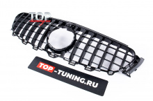 ТЮНИНГ МЕРСЕДЕС E-КЛАСС W213 (СЕДАН / УНИВЕРСАЛ, 2016+) РЕШЕТКА РАДИАТОРА PANAMERICANA BLACK EDITION / ПРОСТОЙ МОНТАЖ / ЭМБЛЕМА ПРИОБРЕТАЕТСЯ ОТДЕЛЬНО