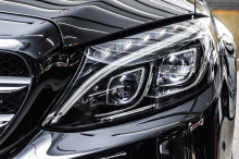  Mercedes-Benz – Бронирование фар, защита бронепленкой от сколов и гравия. 