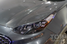 9846 Реснички Advance на фары Kia Sportage 4 2018+