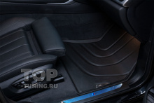 9887 Всепогодные передние коврики для BMW X5-X6 (F-Series)