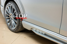 989 Накладки на пороги - обвес WALD на Mercedes C-Class W204
