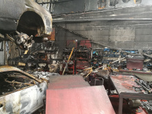 Несчастный случай произошел в начале на этой недели в Великобритании, недалеко от Уигана – там сгорел склад, полный автомобилей JDM.