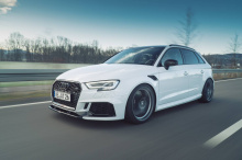 Audi RS 3 Sportback и RS 3 Sedan только недавно были выпущены. Пакет ABT Power R преобразует блок управления двигателем и добавляет несколько других обновления, включая систему выпуска, которая увеличивает мощность. В целом он производит 500 л.с., чт