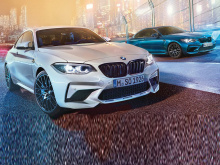 Представляем вашему вниманию 2019 BMW M2 Competition мощностью 410 л.с. и 550 Нм крутящего момента от знакомого нам шестицилиндрового двигателя с турбонаддувом. В обычном M2 этот двигатель производит 365 л.с. и 465 Нм, а теперь он получил дополнитель