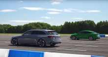 Мы говорили, что TT RS и RS3 - темные лошади линейки Audi. Сегодня мы докажем прямым сравнением седана RS3 и RS4 Avant.