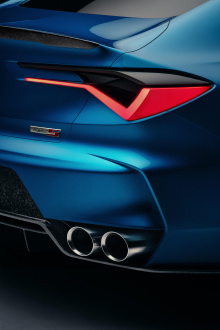 Acura TLX Type S - высокопроизводительный седан будет показан на Пеббл-Бич