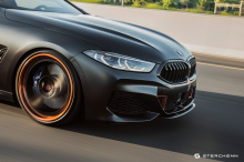 Тюнинг-компания Streckenn представила новый комплект деталей из карбона для BMW 8 серии.