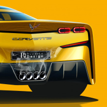 Несмотря на долгосрочную приверженность GM к дизайну со средним расположением двигателя (и к электромобилям), все равно приятно видеть, как мог бы выглядеть потенциальный суперкар. Во многих отношениях он больше похож на C7 предыдущего поколения, чем