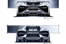 В прошлом месяце Bugatti зафиксировал окончательные настройки шасси для Chiron Pur Sport на Нюрбургринге. Несмотря на то, что он способен развивать максимальную скорость около 350 км/ч благодаря своему 1479 л.с. 8-литровому четырехцилиндровому двигат