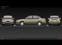 Hyundai Elantra выпускалась на протяжении семи поколений, первое из которых было запущено еще в 1990 году. Автомобиль первого поколения был оснащен 1,6-литровым двигателем, спроектированным Mitsubishi, и выглядел настолько незабываемым, насколько это