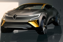 Лука Де Мео, генеральный директор Groupe Renault, сказал: «Благодаря нашей совершенно новой платформе Alliance CMF-EV мы нарушили правила размера, использования, дизайна и энергоэффективности, чтобы представить шоу-кар Mégane eVision. Мы полностью ис