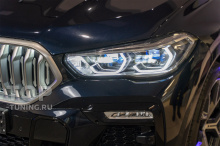 Светодиодные фары Laser LED в BMW X6 G06