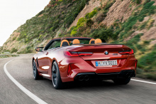 2022 M8 Coupe, Convertible и Gran Coupe Competition с веб-сайта EPA имеют 15 литров на 100 км в городе, 10 литров на 100 км на шоссе и 13,8 литров на 100 км в смешанном режиме. Менеджер по продуктам и технологиям BMW Алекс Шмук подтвердил, что докуме