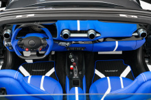 Новый Mansory stallone GTS оснащен комплектом сверхлегких кованых колес в дизайне YN.5, которые идеально сочетаются с высокопроизводительными шинами. Увеличенная мощность двигателя будет преобразована в полезную мощность в сочетании с адаптированными