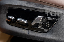 Салон новой БМВ 7 серии _ Оклейка глянца прозрачной бронепленкой